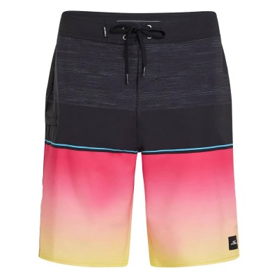 бански,гащета,мъжки,бански,костюми,o´neill,hyperfreak,heat,block,21´´,swimming,shorts,fuchsia,heat,block,(black,grey)