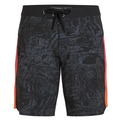 бански,гащета,мъжки,бански,костюми,o´neill,hyperfreak,tech,panel,19´´,swimming,shorts,black,pink,orange,panel,(black)