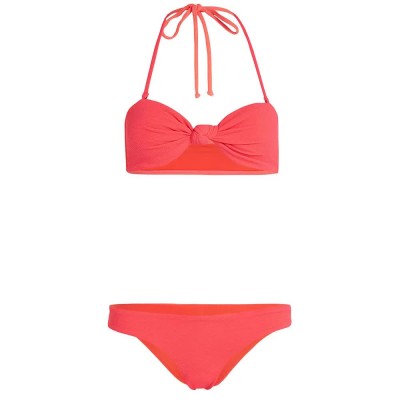 дамски,бански,костюми,o´neill,knot,bandeau,matira,bikini,pink,flamingo,(pink)