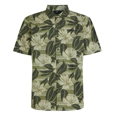 риза,с,къс,ръкав,мъжки,ризи,o´neill,print,short,sleeve,shirt,green