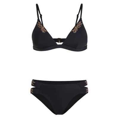 дамски,бански,костюми,o´neill,sea,side,boulder,embroidery,bikini,black