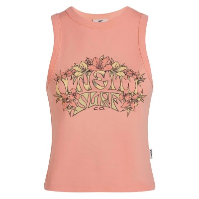тениска,дамски,тениски,o´neill,summer,must,haves,graphic,sleeveless,t,shirt,coral,pop,(pink)