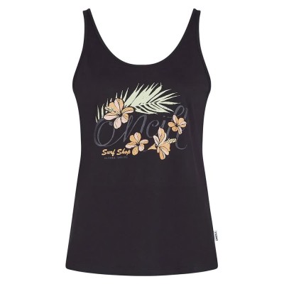 тениска,дамски,тениски,o´neill,summer,musthaves,luana,graphic,sleeveless,t,shirt,black,out,(black)