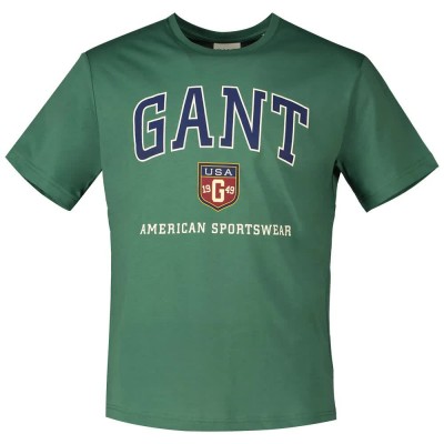 тениска,мъжки,тениски,gant,graphic,short,sleeve,t,shirt,woody,green,(green)