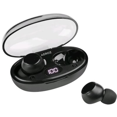 слушалки,слушалки,aeroz,tws,1010,tws,wireless,earphones,black,(black)