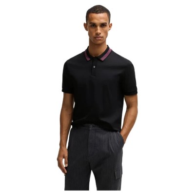 мъжки,блузи,с,яка,boss,h,phillipson,199,short,sleeve,polo,black