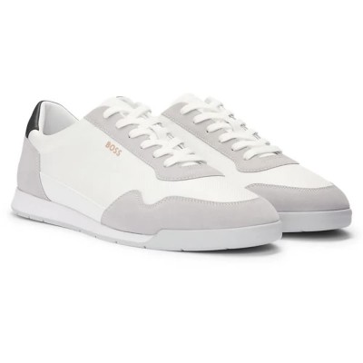 маратонки,мъжки,маратонки,boss,titanium,trainers,white