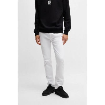 дънки,мъжки,панталони,hugo,708,jeans,white