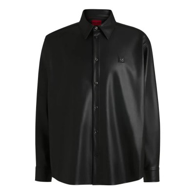 риза,с,дълъг,ръкав,мъжки,ризи,hugo,ellisoe,long,sleeve,shirt,black
