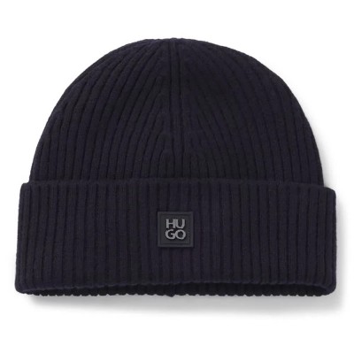 шапка,всички,шапки,hugo,xola,metal,10265692,red,beanie,black,(navy)