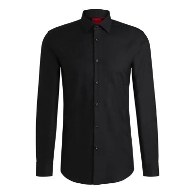 риза,с,дълъг,ръкав,мъжки,ризи,hugo,kenno,long,sleeve,shirt,black