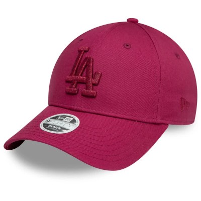 шапка,всички,шапки,new,era,metallic,logo,9forty,la,dodgers,cap,pink,(dark,red)