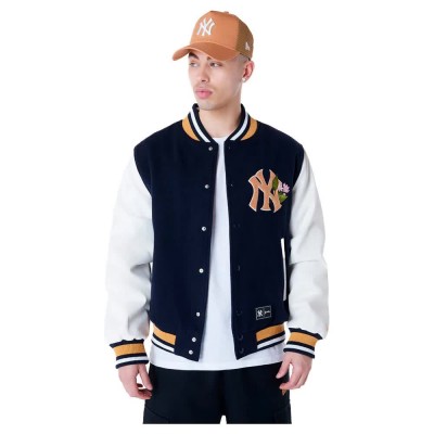 яке,мъжки,якета,new,era,mlb,floral,varsity,new,york,yankees,bomber,jacket,blue