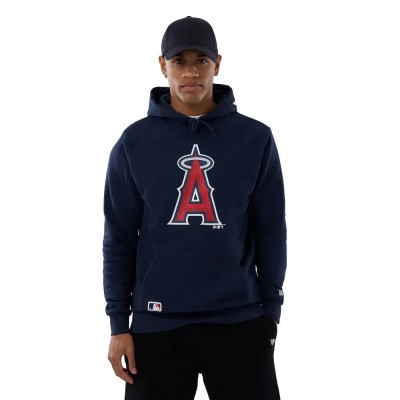 суичър,мъжки,пуловери,new,era,mlb,regular,anaheim,angels,hoodie,blue,(dark,blue)