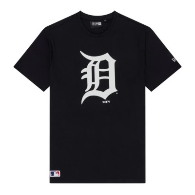 тениска,мъжки,тениски,new,era,mlb,regular,detroit,tigers,short,sleeve,t,shirt,navy,(black)