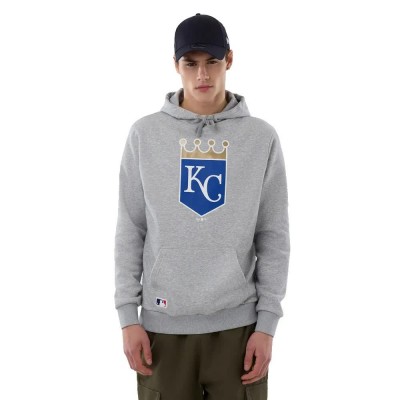 суичър,мъжки,пуловери,new,era,mlb,regular,kansas,city,royals,hoodie,grey,(grey,med)