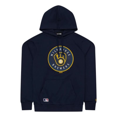 суичър,мъжки,пуловери,new,era,mlb,regular,milwaukee,brewers,hoodie,dark,blue,(blue)