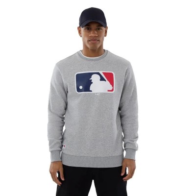 блуза,мъжки,пуловери,new,era,mlb,regular,mlb,log,sweatshirt,grey,(grey,med)