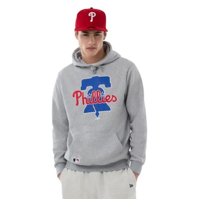 суичър,мъжки,пуловери,new,era,mlb,regular,philladelphia,phillies,hoodie,grey,(grey,med)