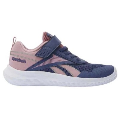 детски,маратонки,детски,маратонки,reebok,rush,runner,5,elastic,lace,&,top,strap,children,trainers,twilight,purple,dusty,rose,ftwr,white,(blue,pink)