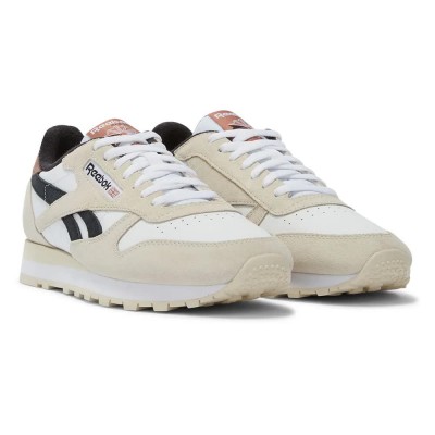 маратонки,мъжки,маратонки,reebok,classics,classic,leather,trainers,white,sand,black,(white)