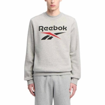 блуза,мъжки,пуловери,reebok,classics,identity,big,logo,sweatshirt,grey