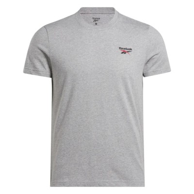 тениска,мъжки,тениски,reebok,classics,identity,small,logo,short,sleeve,t,shirt,grey,(medium,grey,heather,vector,red)