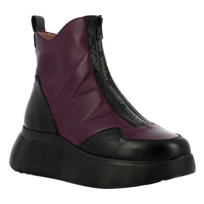 дамски,боти,дамски,високи,обувки,за,ходене,wonders,beti,booties,purple