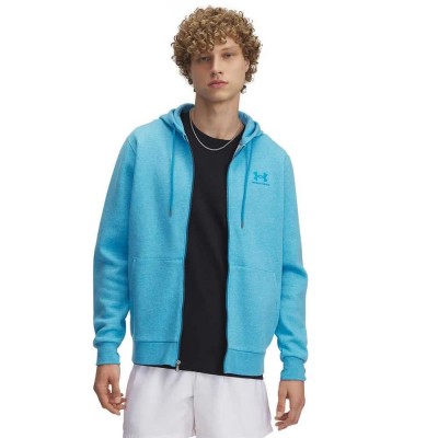 поларена,блуза,мъжки,пуловери,under,armour,icon,fleece,full,zip,sweatshirt,blue,(ether,blue,ether,blue)