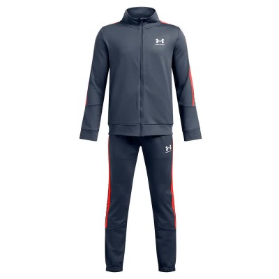анцуг,детски,анцузи,under,armour,icon,knit,tracksuit,downpour,gray,fire,white,(blue)