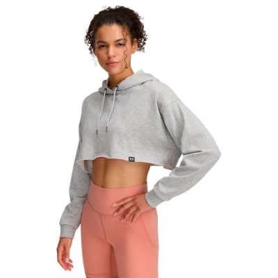 суичър,дамски,блузи,under,armour,icon,terry,crop,hoodie,grey,(mod,gray,white)