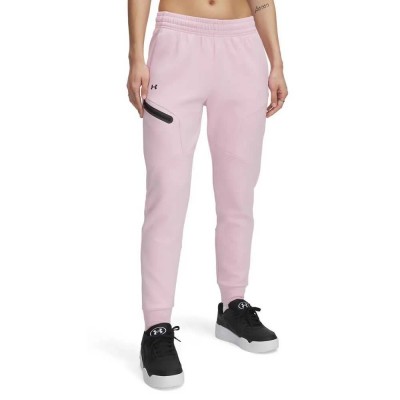поларена,блуза,дамски,панталони,under,armour,unstoppable,fleece,joggers,prime,pink,black,(pink)
