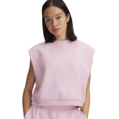 поларена,блуза,дамски,блузи,under,armour,unstoppable,fleece,sweatshirt,pink,(prime,pink,prime,pink)
