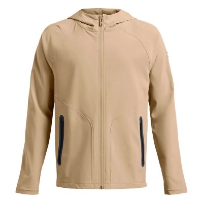 блуза,детски,блузи,under,armour,unstoppable,full,zip,sweatshirt,city,khaki,black,(beige)