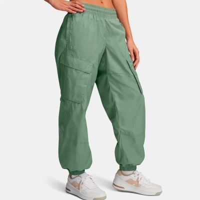 панталони,дамски,панталони,under,armour,unstoppable,woven,sheen,cargo,pants,green,(silica,green,silica,green)