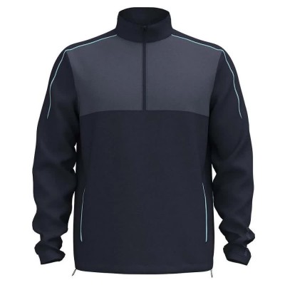блуза,мъжки,пуловери,under,armour,golf,drive,wind,half,zip,sweatshirt,blue,(midnight,navy,downpour,gray,downpour,gray)