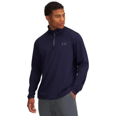 блуза,мъжки,пуловери,under,armour,golf,matchplay,half,zip,sweatshirt,blue,(midnight,navy,pitch,gray)