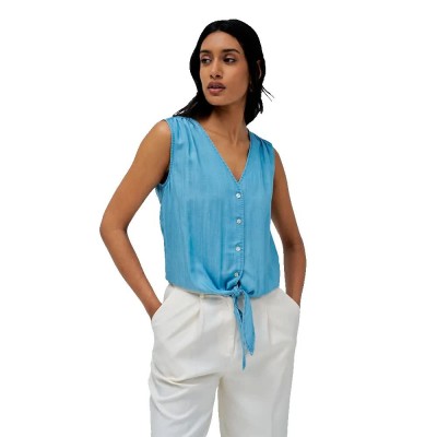 дънки,дамски,ризи,salsa,jeans,21009350,sleeveless,shirt,blue,(light,wash)
