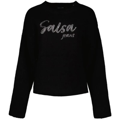 блуза,дамски,блузи,salsa,jeans,21009393,sweatshirt,black