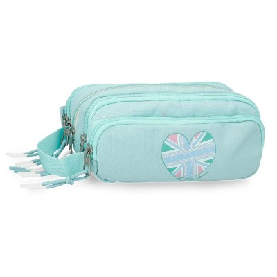 канцеларски,принадлежности,pepe,jeans,nerea,pencil,case,blue
