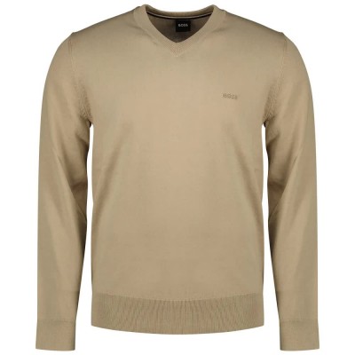 блуза,мъжки,пуловери,boss,pacello,10255193,sweater,light,beige,(beige)