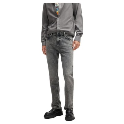 дънки,мъжки,панталони,hugo,708,jeans,grey,(silver)