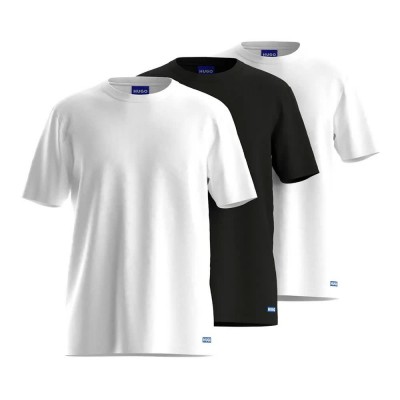 тениска,мъжки,тениски,hugo,blue3,naolo,short,sleeve,t,shirt,black