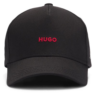 шапка,всички,шапки,hugo,cara,10261144,red,cap,black,(black)