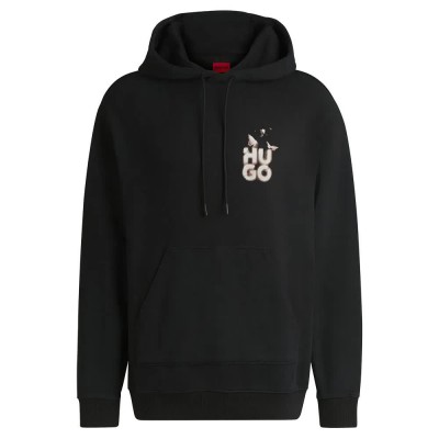 блуза,дамски,блузи,hugo,dejandra,sweatshirt,black
