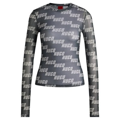 блуза,дамски,блузи,hugo,delonie,sweatshirt,grey
