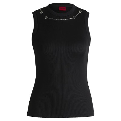 блуза,дамски,блузи,hugo,delanive,sweatshirt,black