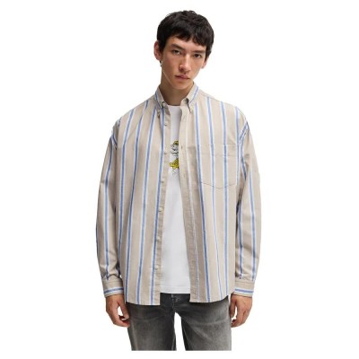 риза,с,дълъг,ръкав,мъжки,ризи,hugo,ebill,long,sleeve,shirt,beige