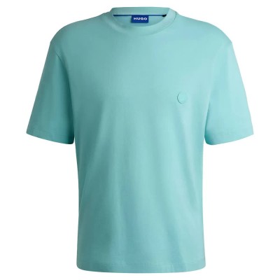тениска,мъжки,тениски,hugo,niley,blue,short,sleeve,t,shirt,turquoise,aqua,(blue)
