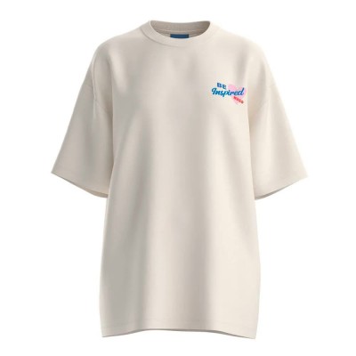тениска,дамски,тениски,hugo,oversized,b,3,short,sleeve,t,shirt,beige